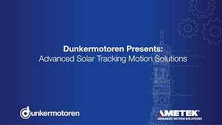 Dunkermotoren  EN Dunkermotoren Presents Advanced Solar Tracking Motion Solutions [upl. by Imojean]