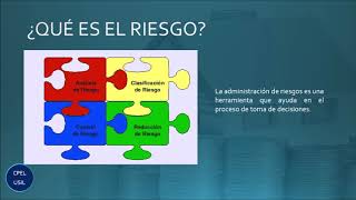 Gestión de riesgos análisis de riesgo toma de decisiones [upl. by Llehcal]