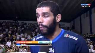 BRASIL KIRINCAMPINAS X SADA CRUZEIRO  SUPERLIGA MASCULINA 201415 [upl. by Kalb]