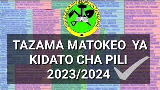 Necta Matokeo ya Kidato cha PILI 20232024 FTNA RESULTS [upl. by Cynthea406]