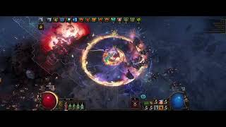 PoE 325 Settlers  Righteous Fire Chieftain OneButton Build with Svalinn  Random Map Showcase [upl. by Aloysius]