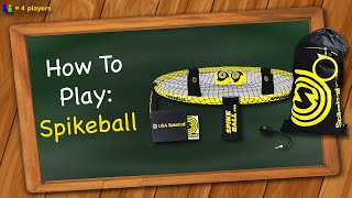 How to play Spikeball [upl. by Kieger]