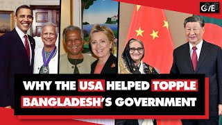 Exposing US govt role in Bangladesh regime change Why PM Sheikh Hasina was overthrown [upl. by Terrijo589]