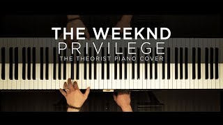 The Weeknd  Privilege  The Theorist Piano Cover [upl. by Ahsir969]