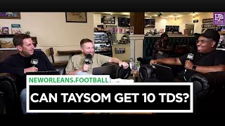 Can Taysom Hill hit 10 touchdowns in Kubiak offense [upl. by Lodi]