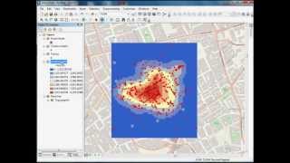 GIS Spatial Analyst Tutorial using John Snows Cholera Data [upl. by Syman]