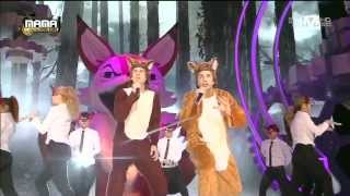 일비스Ylvis  The Fox at 2013 MAMA [upl. by Lifton428]