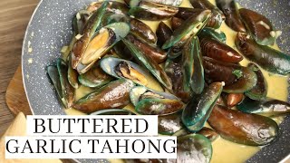 Buttered Garlic Mussels  Tahong With Cheese  Pinoy Recipes [upl. by Malissa908]