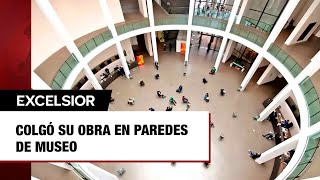 Despiden a empleado que colgó su obra en paredes de museo [upl. by Niccolo816]