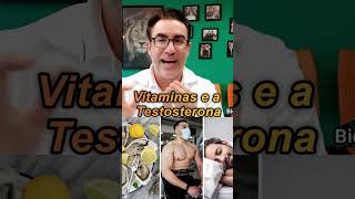 3 Vitaminas que Vão te Ajudar no Aumento de Testosterona saude vidasaudavel tiagorocha [upl. by Ardnuhsor]