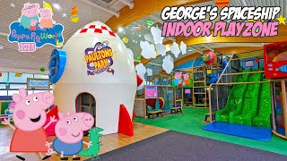 PEPPA PIG Indoor Play Area in Peppa Pig World  Georges Spaceship Playzone Feb 2023 4K [upl. by Vasiliu]