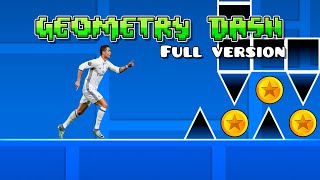 Cristiano Ronaldo Siuuu but its Geometry Dash Full Version [upl. by Serle]