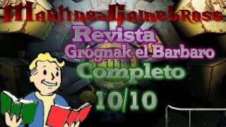 Grognak el Barbaro  Completo  Revista  Fallout 4 [upl. by Enimzaj]