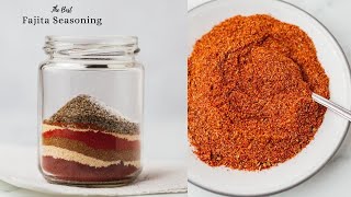 The BEST FAJITA Seasoning Recipe [upl. by Hinkel]