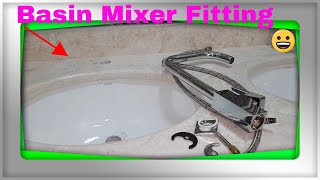 Basin Mixer Fittings Basin Mixer Fitting Single Lever Basin Mixer Fitting Basin Mixer Repair [upl. by Myrwyn]