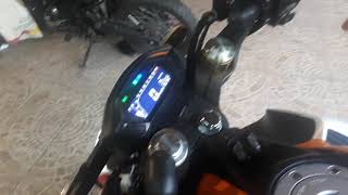 Como suena una HONDA CB190R stock  EXHAUST SOUND [upl. by Millian]