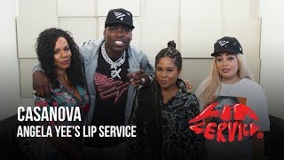 Angela Yees Lip Service Feat Casanova [upl. by Tynan671]