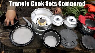 Comparing Trangia Stove Cooksets for Camping [upl. by Direj]