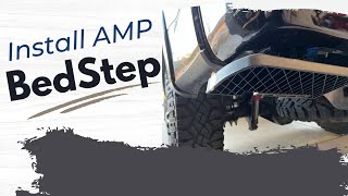 AMP BedStep Install on 2022 F350 Super Duty Tremor [upl. by Ellives]