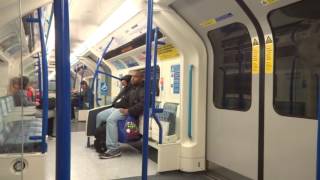 Journey on The Victoria Line 2009 Stock 14014 Walthamstow Central [upl. by Airetahs]