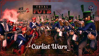 Total FOTS  CARLIST WARS MOD  BATTLE OF ZARAGOZA  CARLIST CAMPAIGN  ALPHA PREVIEW GAMEPLAY [upl. by Nujra]