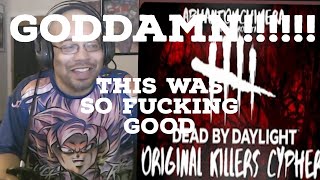 My Reaction DBD ORIGINAL KILLERS CYPHER The Otherside Ft Jacob Cass KnightOfBreath amp more [upl. by Rochester]