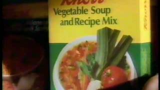 1989 Knorr soup mix ad [upl. by Alaine]