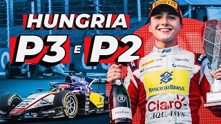 Enzo Fittipaldi com PÓDIO DUPLO na Hungria F2 [upl. by Emerson412]