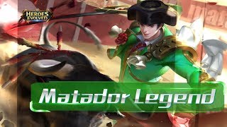 Heroes Evolved Pyrrhus Matador Legend [upl. by Anaigroeg]