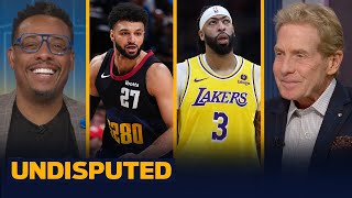 Lakers blow 20point lead vs Nuggets in Game 2 Murray hits Buzzer Beater over AD  NBA  UNDISPUTED [upl. by Eurydice]