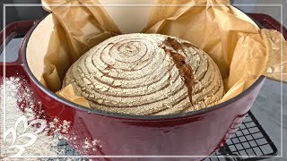 Brot im Topf backen mit einmaliger Soft Kruste [upl. by Neysa]