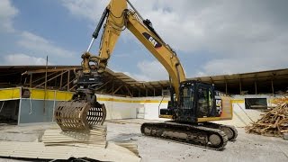 Abbruch eines Netto Supermarktes in Olfen [upl. by Ynetsed]