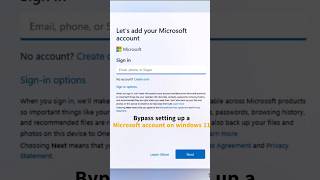 🤫 Skip the Microsoft Account Setup on Windows 11 🤫 [upl. by Stannwood985]