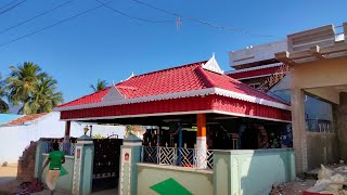 Portico type roof by kmc roofings Dharmapuri 9600200288 [upl. by Eynahpets]