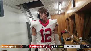 HS Football Redbank Valley at Smethport 82523 [upl. by Aryk]