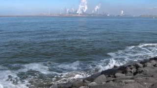 IJMUIDENHOLLAND BEACH PIER HARBOUR [upl. by Ynez]