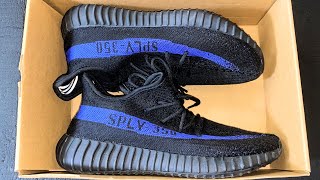 Yeezy Boost 350 V2 Dazzling Blue from DHGate  Review [upl. by Hcaz488]