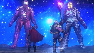 KING ODIN vs THE CELESTIALS vs Thanos  FINAL EPIC BATTLE [upl. by Ritz967]