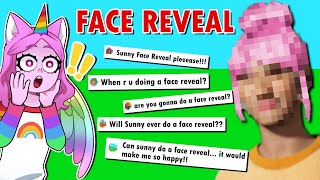 My FACE REVEAL Roblox [upl. by Nuahsed]