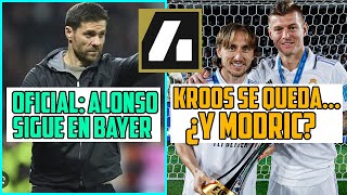 XABI ALONSO SE QUEDA EN EL BAYER LEVERKUSEN UNA TEMPORADA MÁS Y GANA TIEMPO PARA VER EL MADRID 2025 [upl. by Nolyaw]