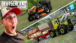 Wir starten mit 0 EURO auf der DEUTSCHLAND KARTE 🚜 LS22 Felder Helden 21 [upl. by Rudelson356]