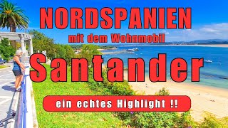 ❤️wunderschönes Santander❤️ ReiseTipp Nordspanien mit dem WohnmobilReiseberichtechtes Highlight [upl. by Yelad801]