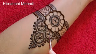 New front hand mehndi design  Mehndi designs  bridal mehndi  mehandi  mehndi ke design  mehendi [upl. by Ecikram]