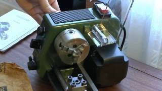 Proxxon PD 250E 1 Распаковка и первые впечатления от станка  Review of the desktop lathe [upl. by Stranger]