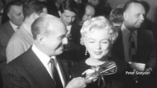 Marilyn Monroe  Signs deal with Warner Brothers 1956 [upl. by Irovi206]