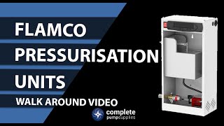 Flamco Pressurisation Unit Walk Around Video [upl. by Roane]