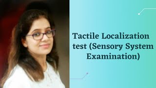 How do you perform tactile localisation [upl. by Feetal]