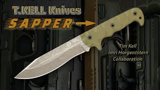 TKELL Sapper Fixed Blade Military LE Outdoor Rugged Use New Knife Model [upl. by Kenleigh772]