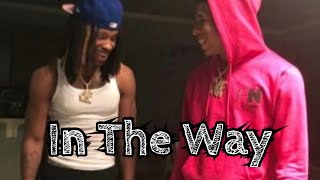 King Von Ft NLE Choppa “In The Way” Official Visualizer [upl. by Farmann]