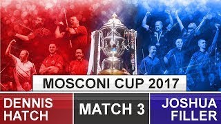 Dennis Hatch v Joshua Filler Match 15 ᴴᴰ Mosconi Cup 2017 9ball [upl. by Desireah]